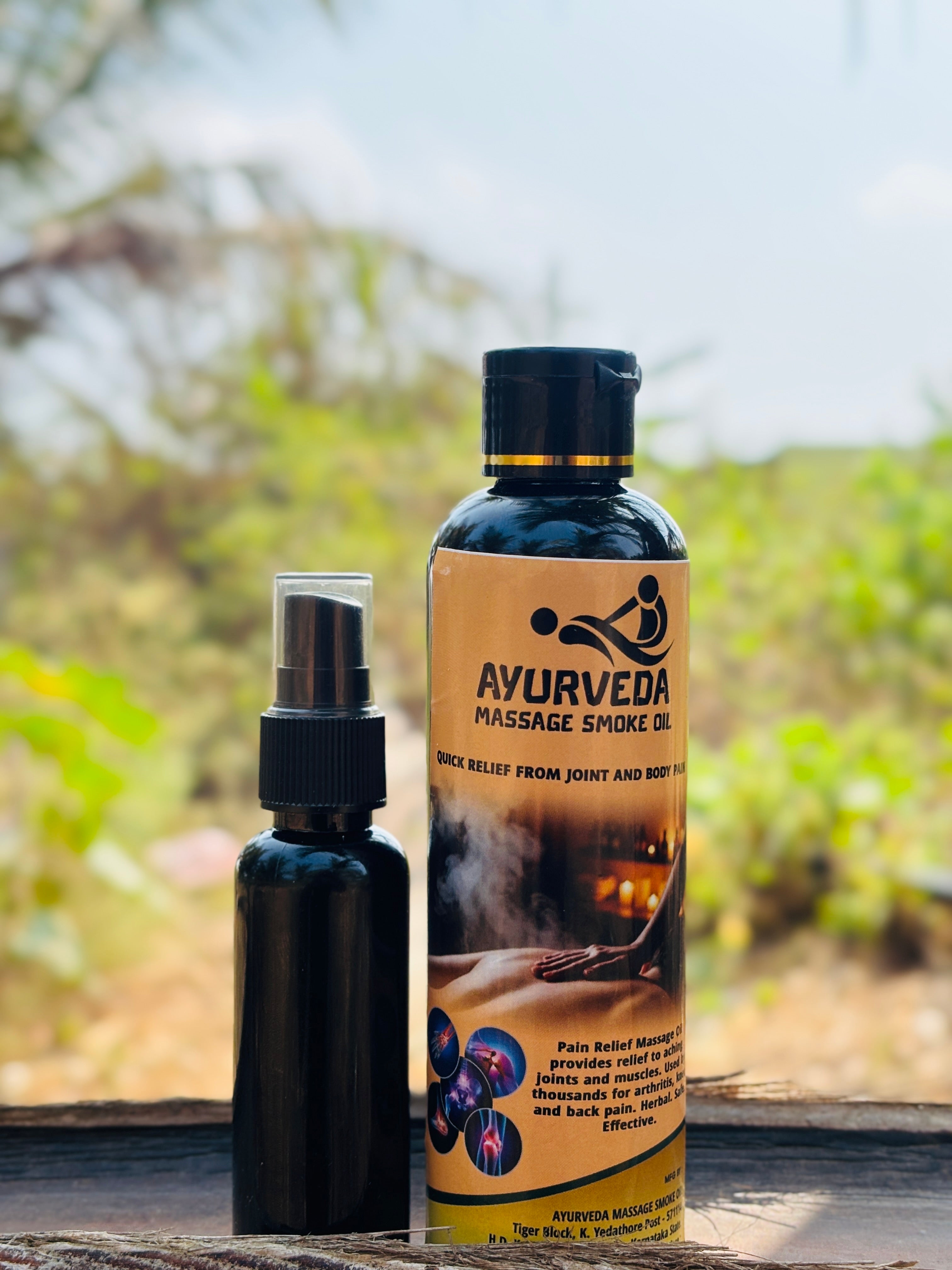 Amrutha Dhooma Pain Relief Oil – Natural Ayurvedic Relief for Joint, Muscle & Body Pain