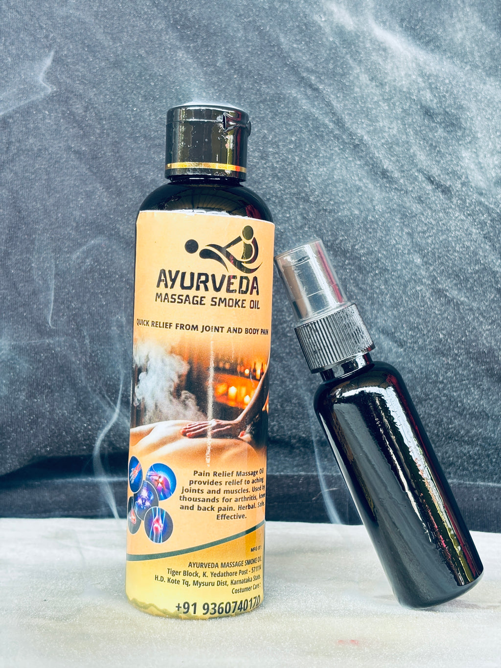 Amrutha Dhooma Pain Relief Oil – Natural Ayurvedic Relief for Joint, Muscle & Body Pain